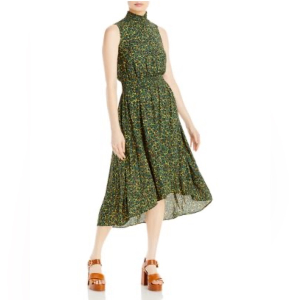 Nanette Lepore
Leopard Print Sleeveless Smock Neck Dress Sz 6